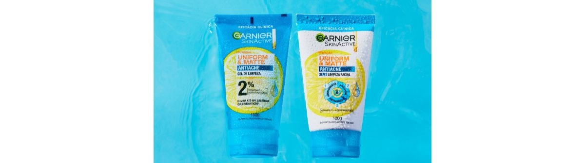 Conheça os sabonetes para espinha de Garnier