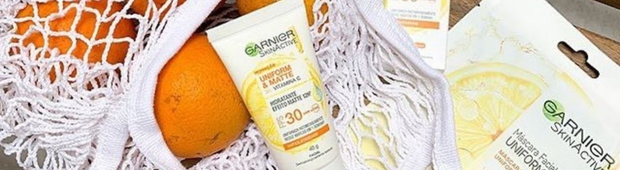Hidratante protetor solar com vitamina C de Garnier