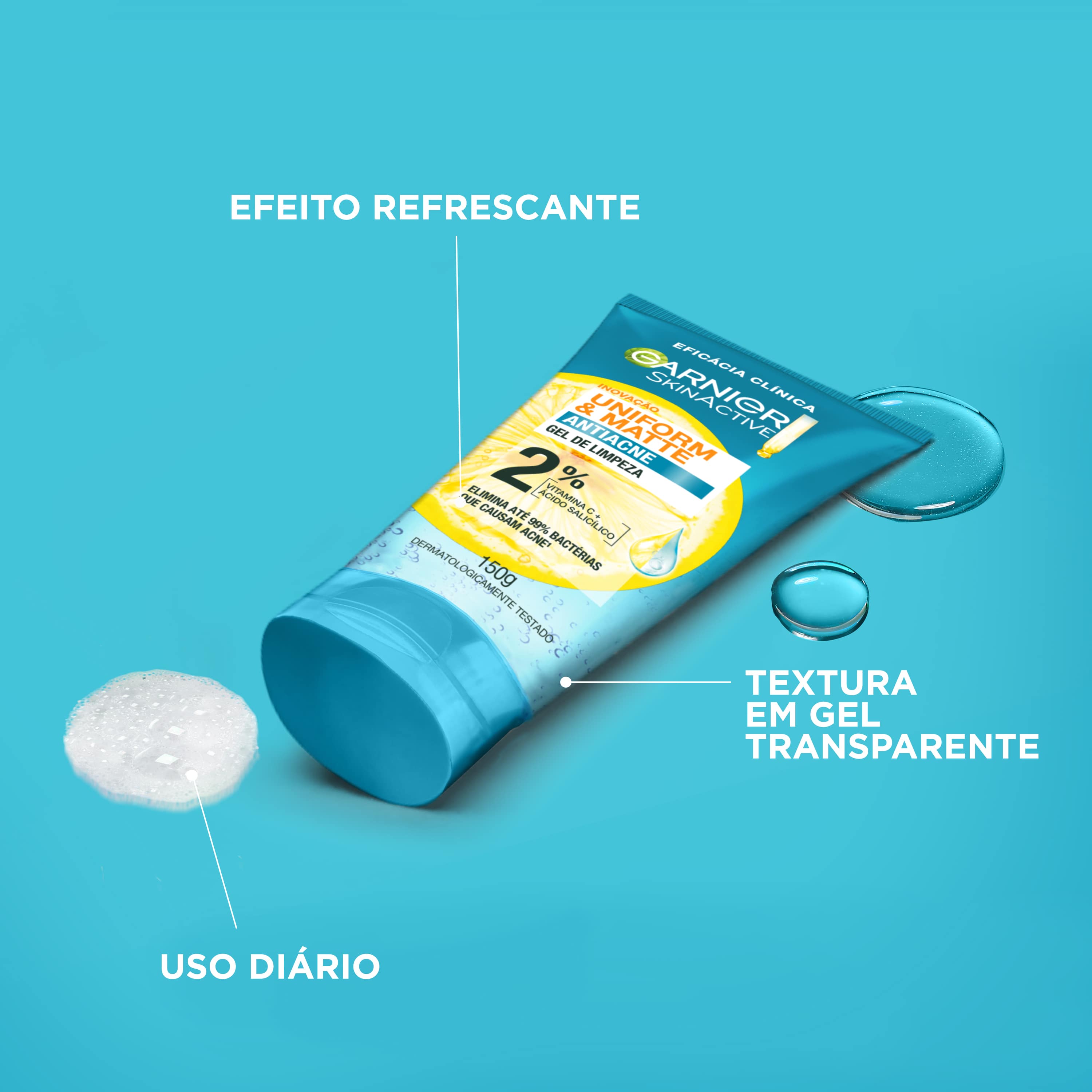 Gel de limpeza antiacne | Garnier