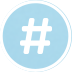 Ícone de hashtag