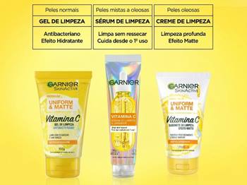 Rotina Garnier.