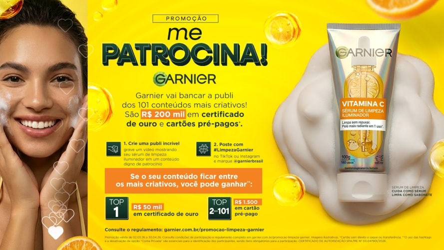 Promoção Me Patrocina, Garnier!