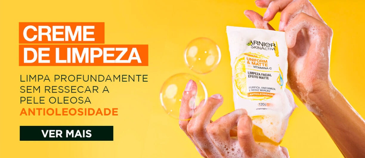 Imagem Banner | Creme de Limpeza | Garnier