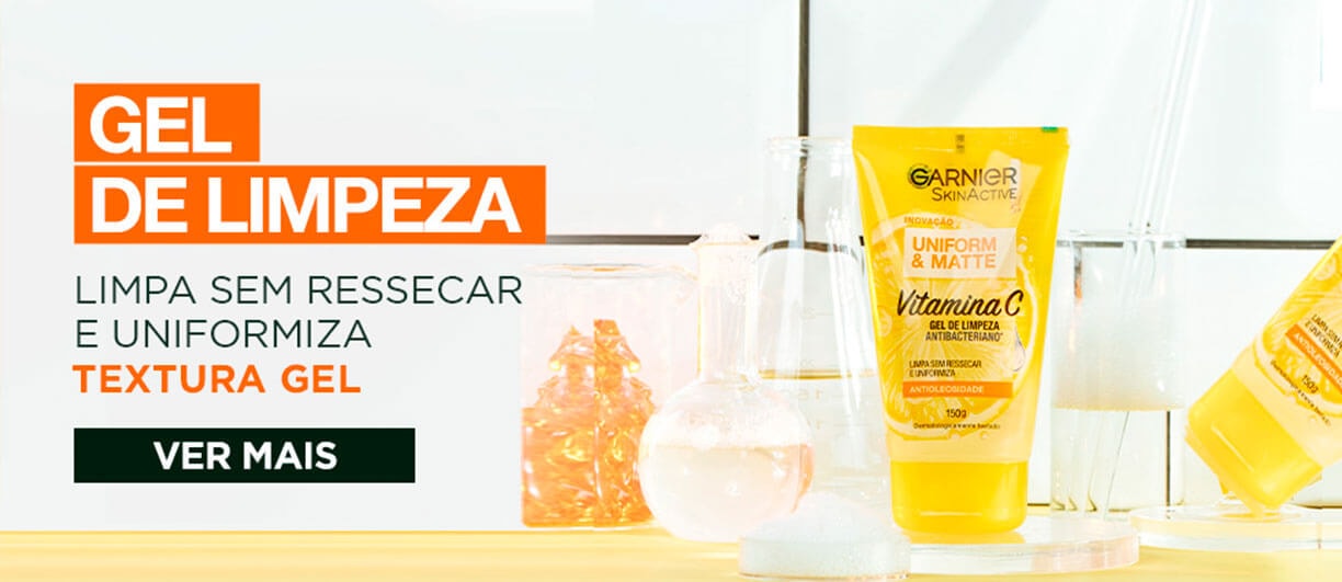 Imagem banner | Gel de Limpeza Antibacteriano | Garnier