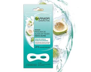 Máscara para os olhos com Água de Coco Garnier Hidra Bomb | Garnier
