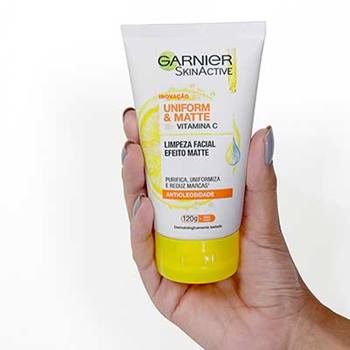 Sabonete Líquido Facial Uniform&Matte com Vitamina C - 120g