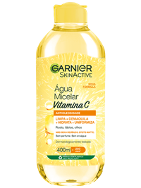 Imagem Água Micelar Antioleosidade com Vitamina C | Packshot | Garnier