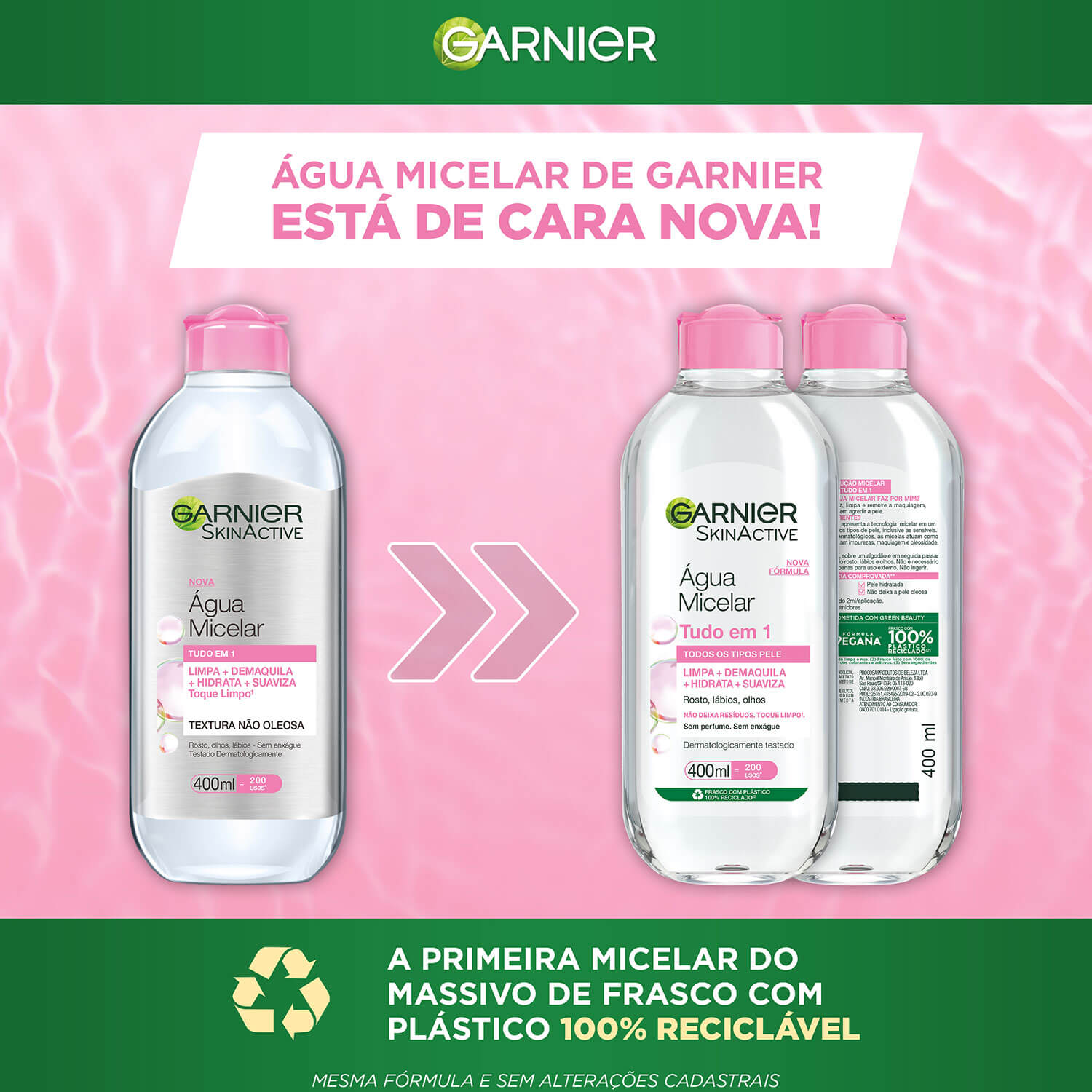 Imagem Água Micelar Tudo em Um | Novo Pack | Garnier