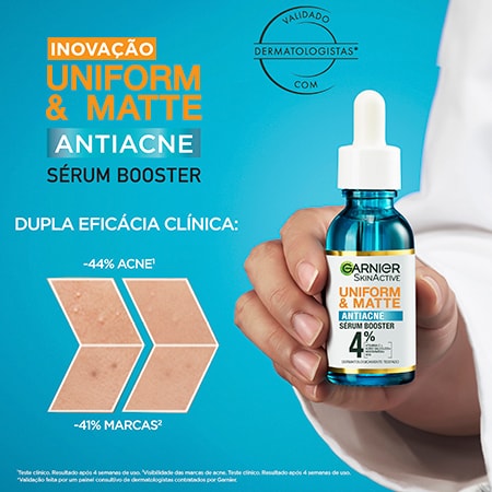 Imagem Sérum Booster Antiacne 15ml | Validado com dermatologistas | Skin Active | Garnier