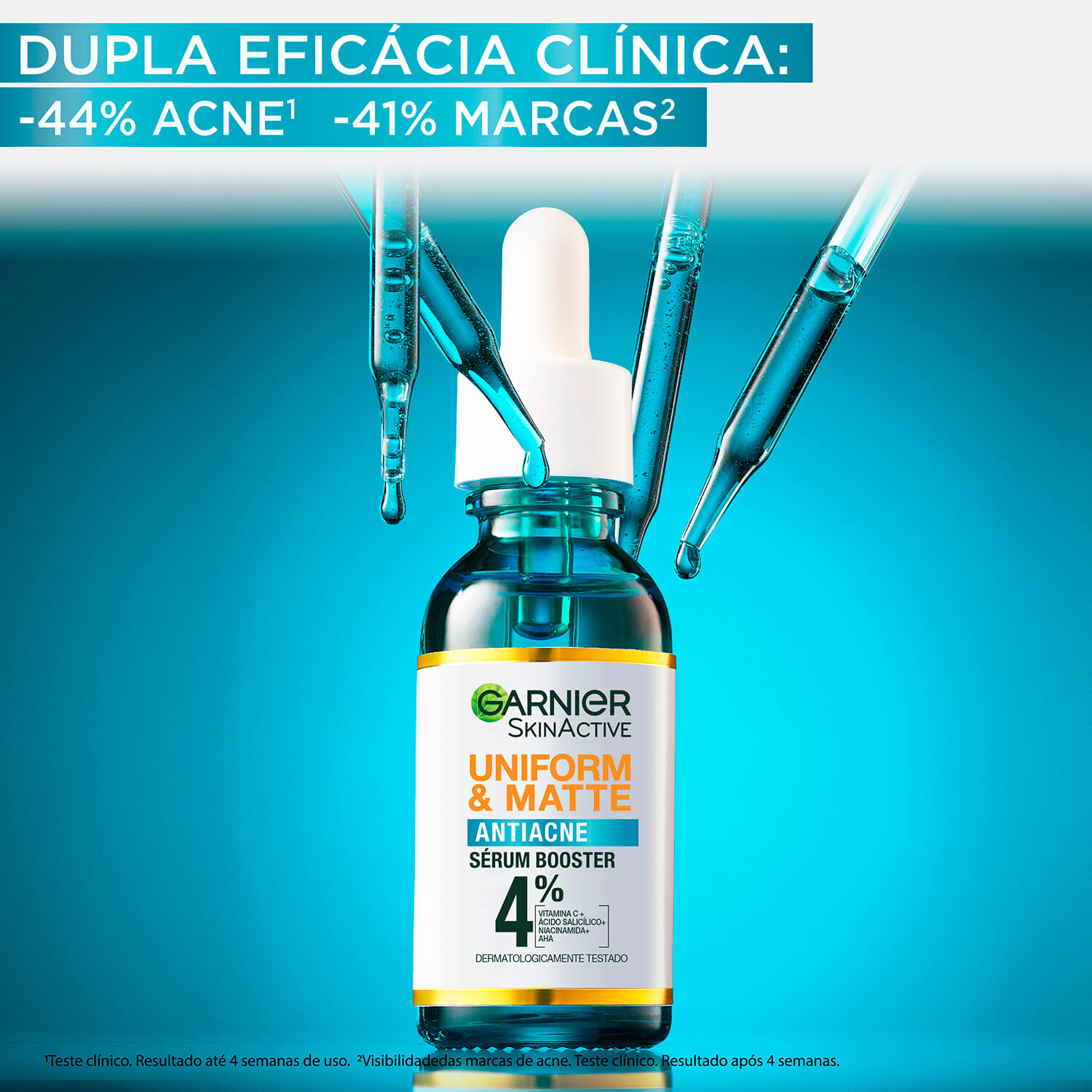 Imagem Sérum Booster Antiacne 15ml | Dupla Eficácia | Skin Active | Garnier