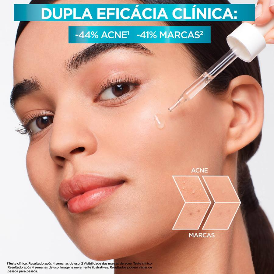 Sérum Booster Antiacne oferece hidratação e cuida acne Garnier