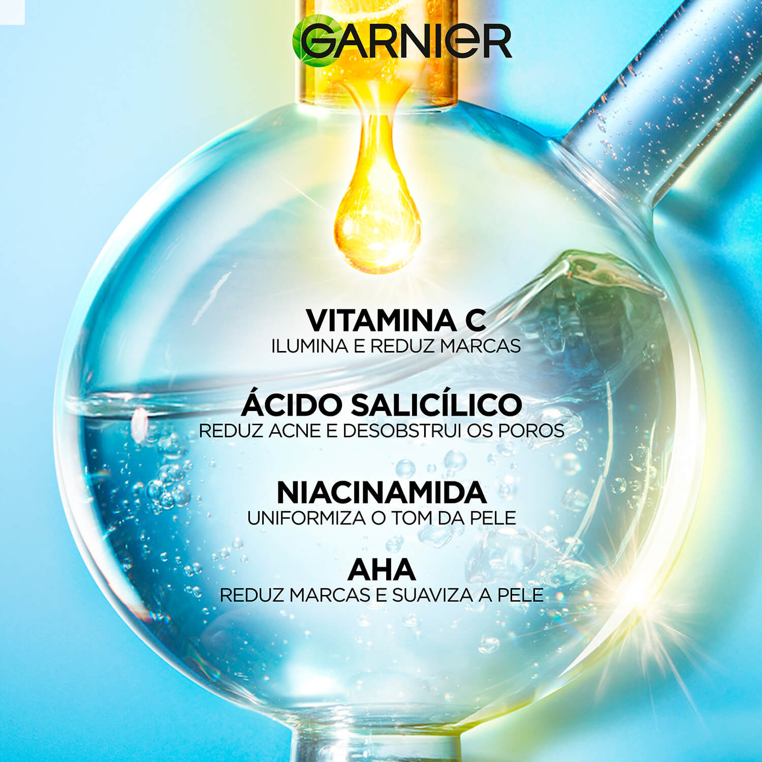 Imagem Sérum Booster Antiacne 15ml | Ingredientes | Skin Active | Garnier