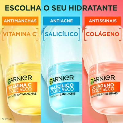 Imagem Hidratante Facial Toque Seco Antissinais | Hidratantes | Garnier