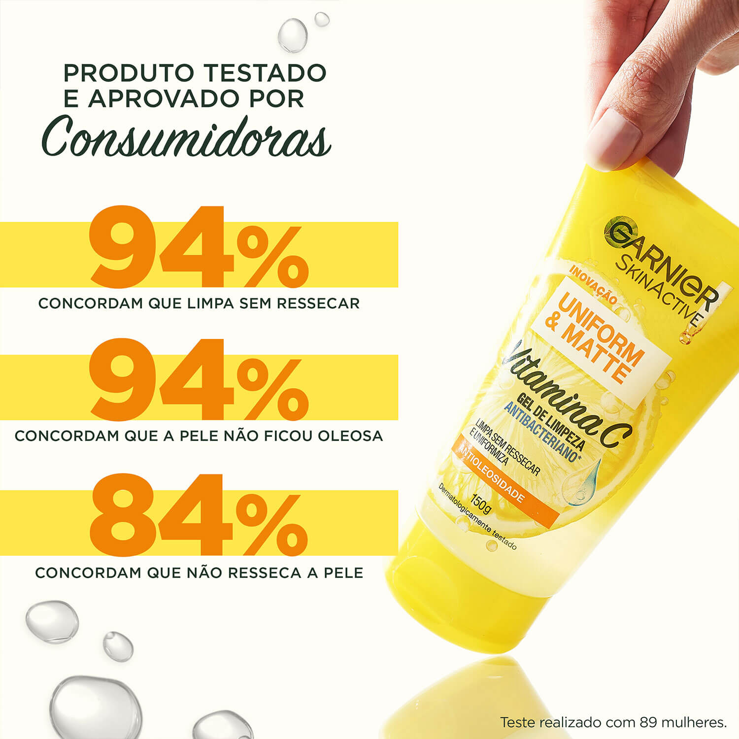 Imagem Gel de Limpeza Facial Antibacteriano 150g | Aprovado pelas consumidoras | Garnier