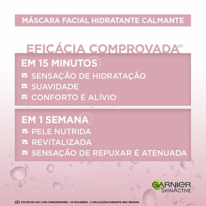 mascara facial camomila