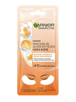 Máscara de Olhos Ácido Hialurônico + Laranja Garnier Skin - 6g | Garnier