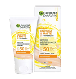 Novo protetor hidratante Uniform&Matte com Cor Tudo em 1 com Vitamina C Antioleosidade - Clara 40g