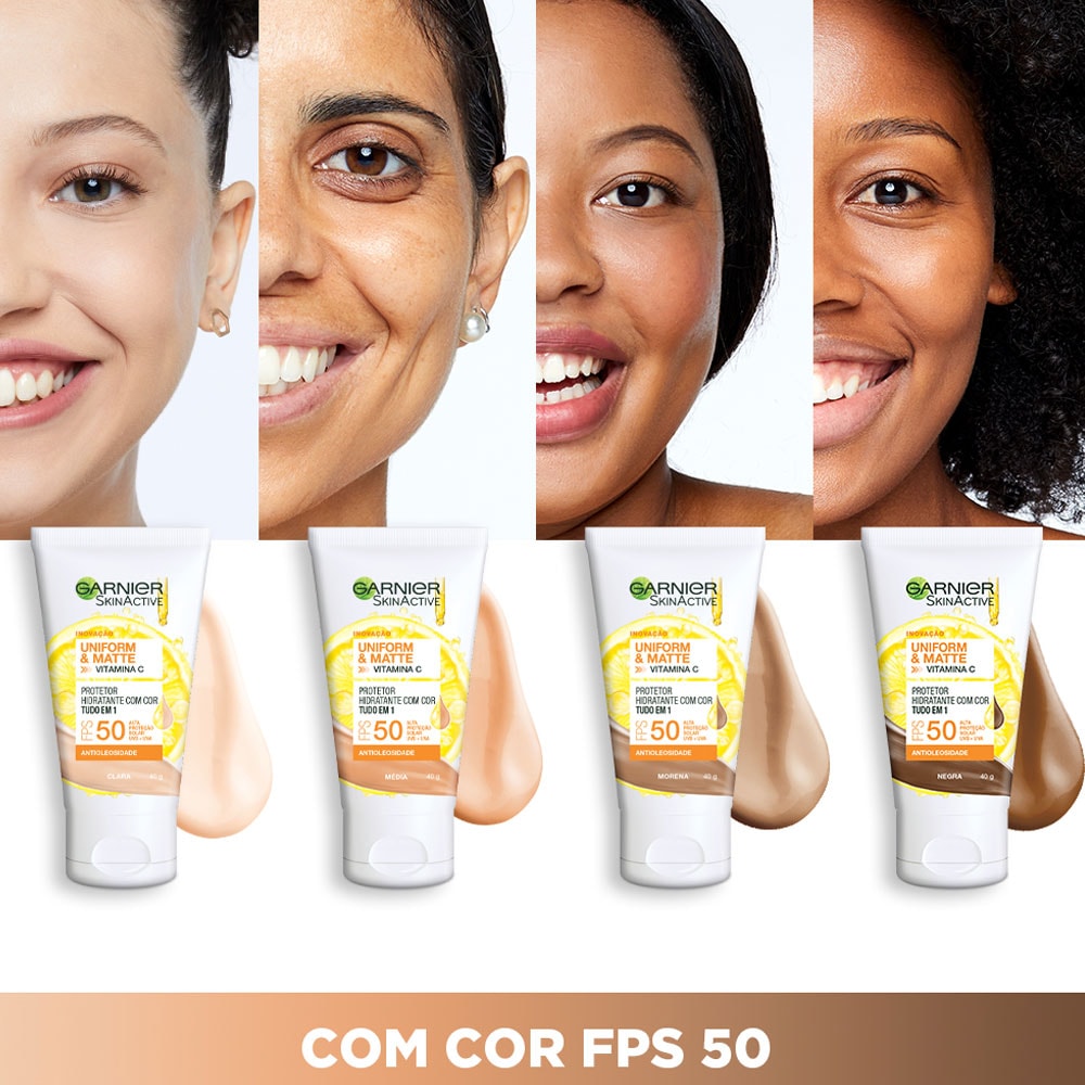 Protetor Hidratante Com Cor Clara | Cores | Garnier