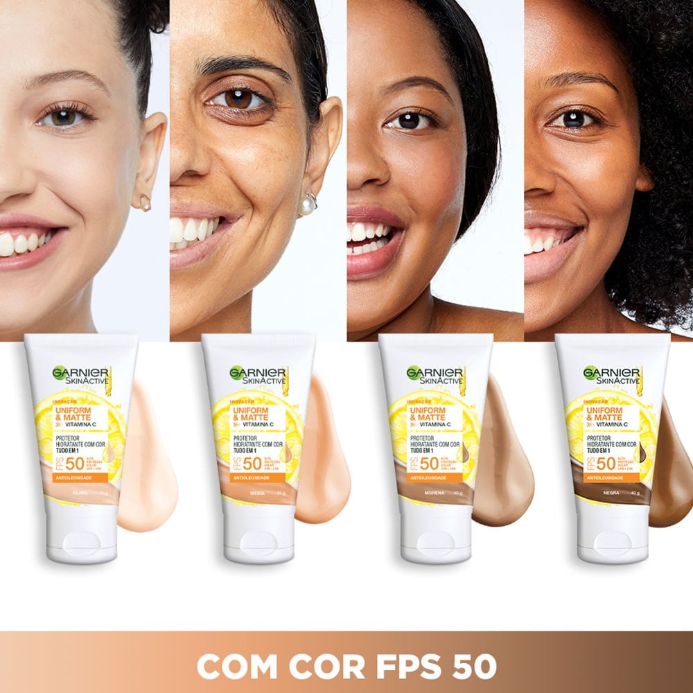 Protetor Hidratante Com Cor Média | Cores | Garnier