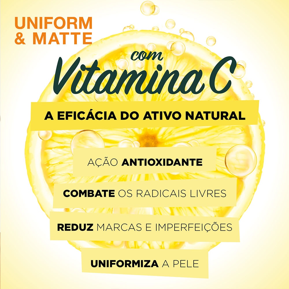 Protetor Hidratante com cor Negra | Vitamina C | Garnier